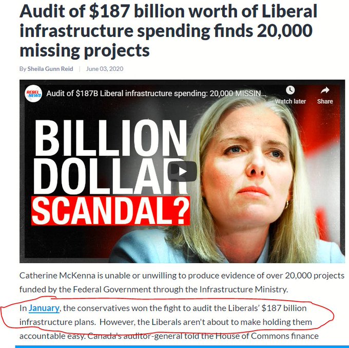 🚨WHERE IS THE FUCKING MONEY MCKENNA?🚨

How come this story has just 'disappeared' from the national conversation?

--> $187,000,000,000 -- POOF!! -- GONE!! <--

THE CANADIAN MEDIA IS 100% COMPLICIT IN *ANOTHER* LIBERAL COVER-UP.

(Make sure to tag <a href="/cathmckenna/">Catherine McKenna</a> - she's blocked
