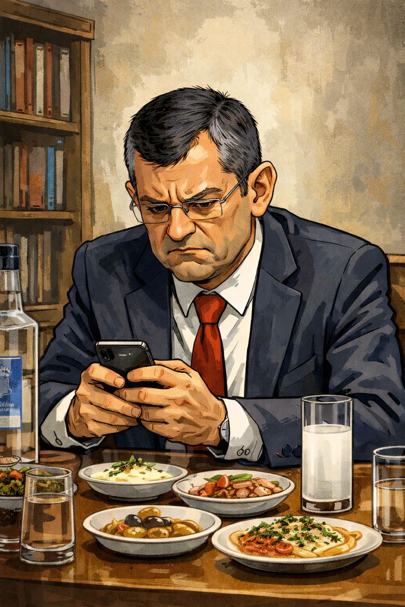 gundem7x24's tweet photo. #KULİS

CHP Genel Başkanı Özgür Özel’in, Keçiören Belediye Başkanı Mesut Özarslan’a gönderdiği küfürlü mesajları bir içki masasında yazdığı iddia edildi.

İddiaya göre Özel; 7 Şubat akşamı Adana’da gerçekleştirdiği mitingin ardından karayoluyla Ankara’ya hareket etti, saat 23.00 sularında ise Ankara’da alkollü bir mekana geçti.

Burada bazı CHP Genel Başkan Yardımcıları ve ilçe belediye başkanlarıyla birlikte Mesut Özarslan’ın durumunun ele alındığı, alkolün de etkisiyle Özel’in saat 23.59 ile 00.20 arasında, aralıklarla Özarslan’a WhatsApp üzerinden küfür ve hakaret içerikli mesajlar gönderdiği öne sürüldü.

Gruptaki bazı isimlerin, Özel’e mesajları silmesi yönünde uyarıda bulunduğu; ancak Özel’in bu tavsiyelere de küfürlü ifadelerle karşılık verdiği iddia edildi. Ertesi sabah ise gönderilen mesajların yarattığı rahatsızlık nedeniyle Özel’in yardımcılarına Özarslan konusunda bir “formül” bulunması talimatı verdiği ifade edildi.

Konunun basına yansımaması için gün boyunca yoğun çaba harcayan CHP’li kurmayların Mansur Yavaş’tan arabuluculuk talep ettiği ancak Yavaş’ın bu konuda isteksiz davrandığı ve Özarslan ile herhangi bir görüşme yapmadığı ileri sürüldü.

(Görsel: Yapay zeka)