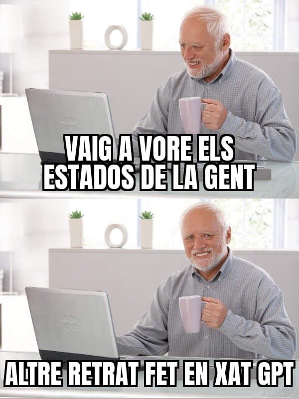 Que vinga ja el meteorit, per favor