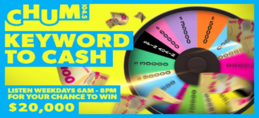 nhr2k's tweet photo. Here we go again! CHUM 104.5 is giving away more cash for keywords! This time around it's $20,000 up for grabs! Text those keywords into 104536 and you're in for a chance to win! Good Luck!
https://t.co/ox9SkOlCCy https://t.co/ShhGL9f9dA