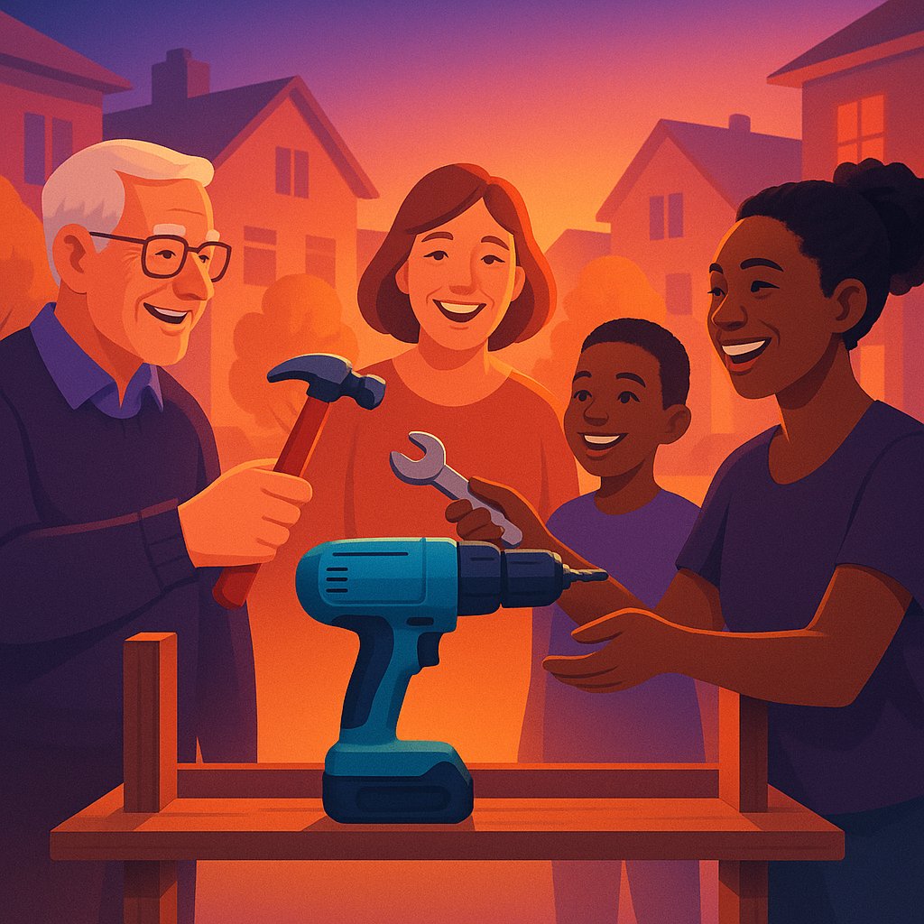 BorrowSphere's tweet image. Why own when you can share? Transform your neighborhood with BorrowSphere. Visit borrowsphere.com today! #community #neighborhood #sharedtools #sustainability #borrowingsphere #localexchange