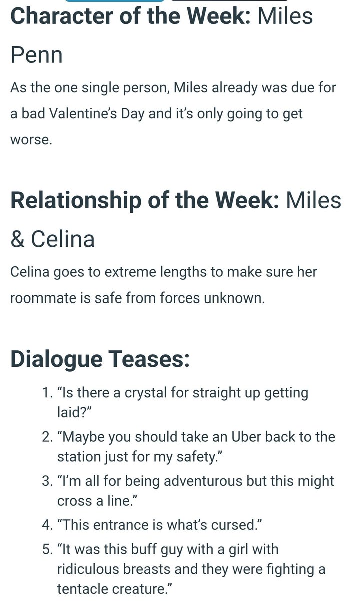 RELATIONSHIP OF THE WEEK MILES AND CELINA EXCUSE ME 😭😭 

#TheRookie