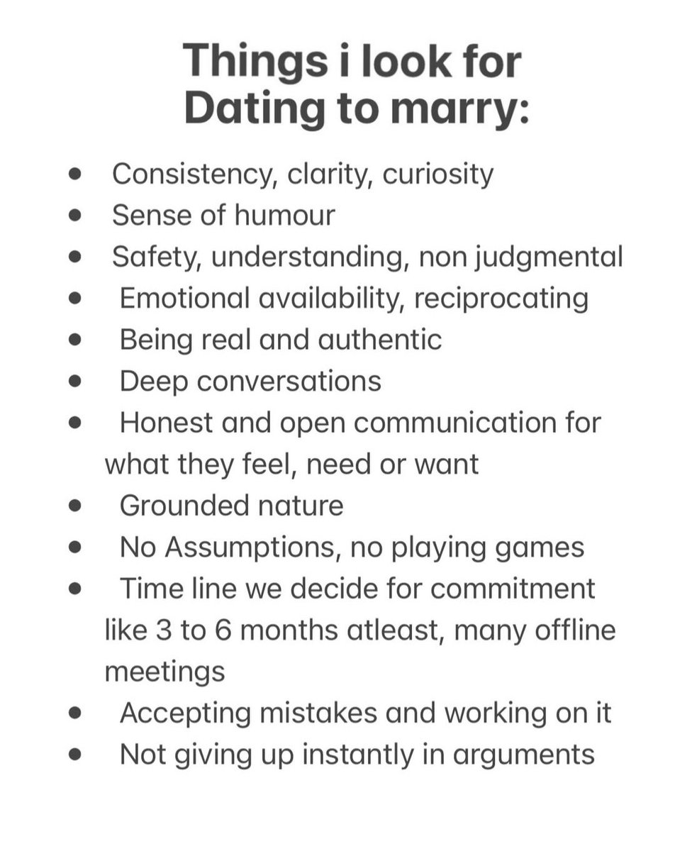 Liminal1988's tweet photo. Things I look for dating to marry: https://t.co/gMNvUXrLiL