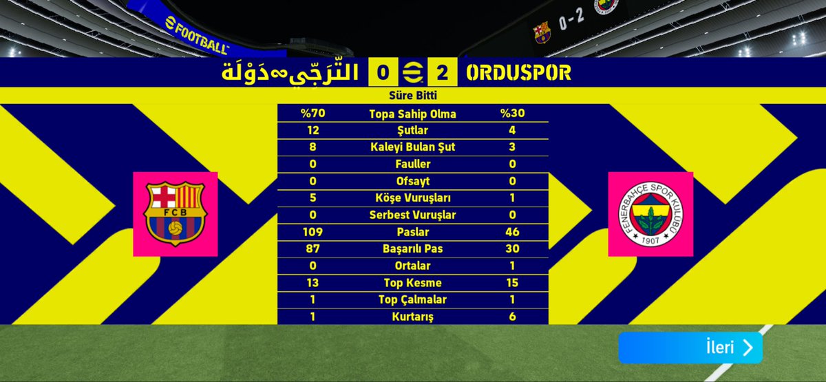 acaba araplarda diyor mu rakipte momentum var diye