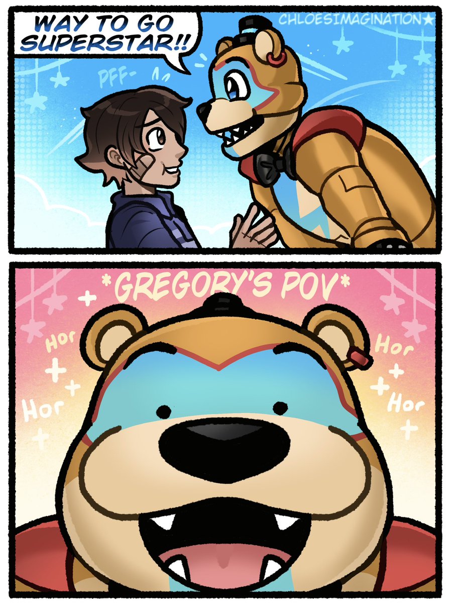 This is all what Gregory during FNAF Security breach