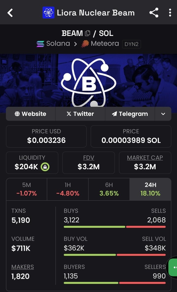 Nuclear is back.

AI needs power.

Blockchain needs real narratives.

$BEAM = Nuclear research × Tokenization

No noise.
No gimmicks.
Just a sector the world can’t ignore anymore.

<a href="/whoisverm/">VERM</a>
And <a href="/CryptoSage26/">cryptosage26 (SAGE MODE)</a> thanks for the update 

CA: