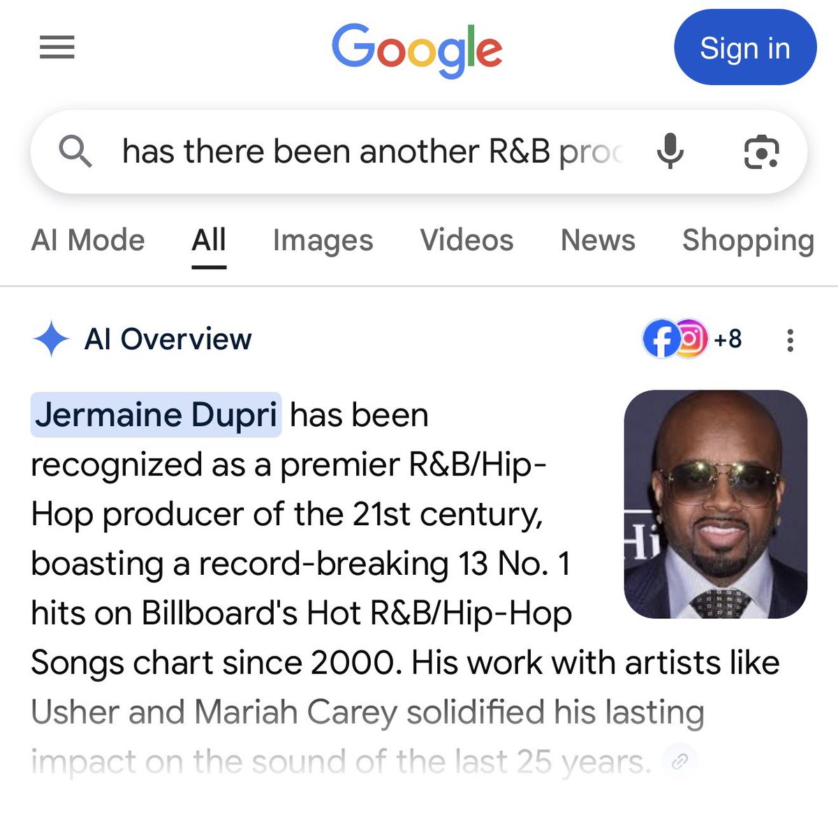 Jermaine Dupri tweet media