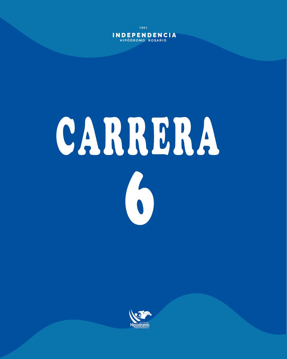 REUNIÓN N°1
➡ RESULTADO DE LA CARRERA 6
🏆 El premio "Polideportivo Parque Oeste" sobre 1.200 metros fue para "In Joy" (N°1) de la mano de L.D. Prada. Fue en categoría oficial.