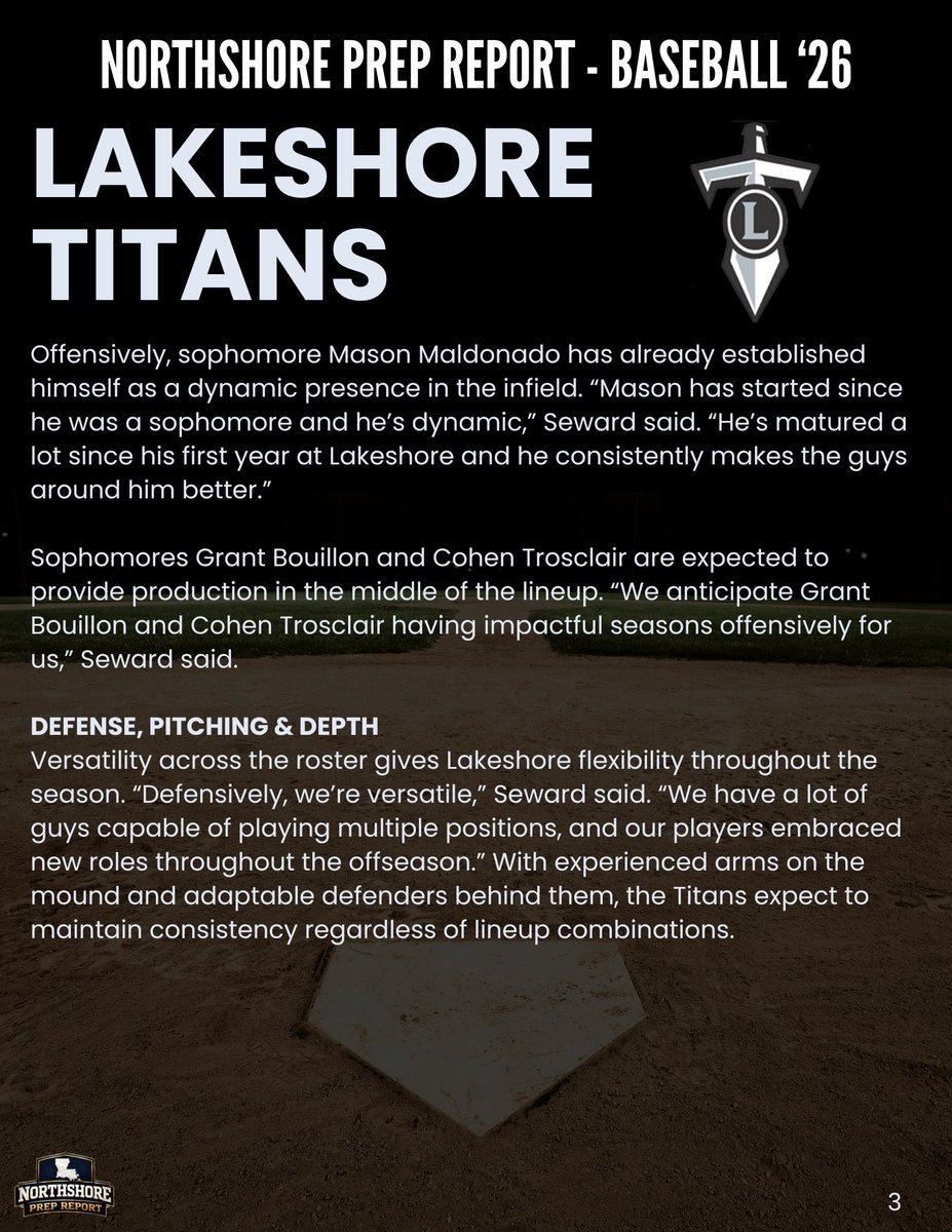 Northshore Prep Report tweet media