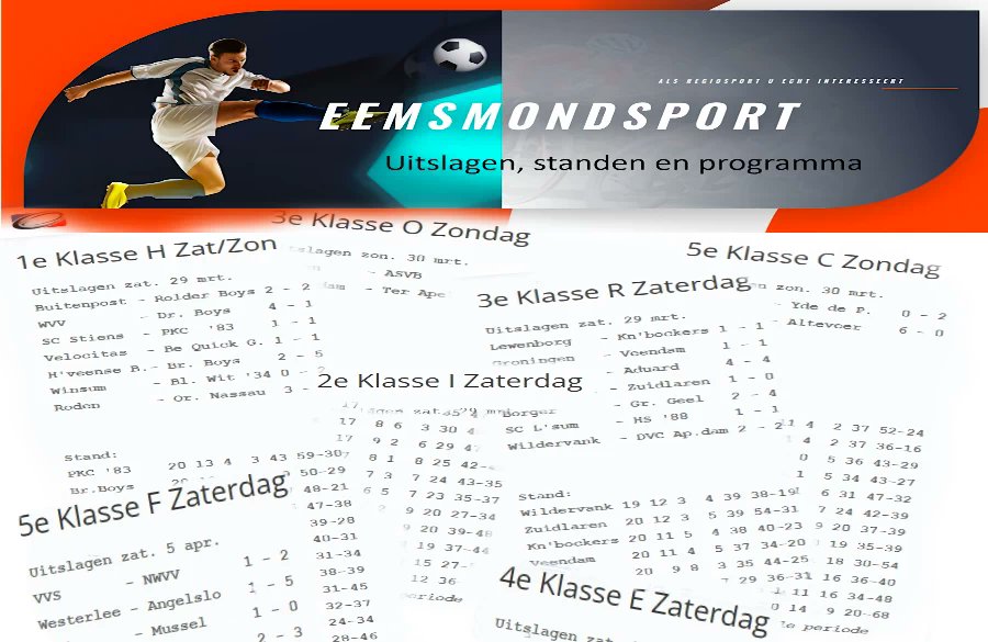 Aan de Topschutterslijst veranderde niets deze week. De standen en uitslagen hebben we wel weer voor u op een rijtje gezet... Zie eemsmondsport.nl/uitslagen-en-s…