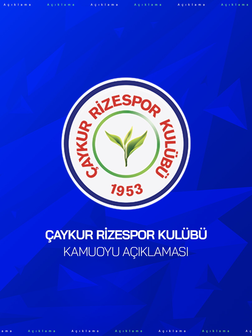 Bu işte bir terslik VAR

Artık biliyoruz. Süper Lig’de haftalar geçiyor, sonuçlar değişiyor ama değişmeyen tek şey Çaykur Rizespor camiasına karşı verilen hayal kırıklıkları ile dolu kararlar.

Çaykur Rizespor’un haksızlığa uğradığı konusunda spor kamuoyunun görüş birliği