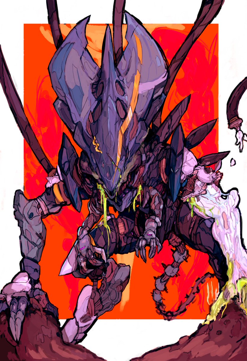 JubeiCore's tweet image. Eva X Alien