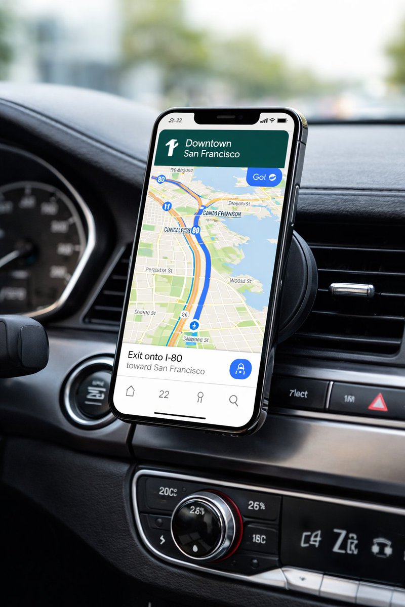 On this day in tech history (Feb 8, 2005): Google Maps launched. 🗺️

Fast forward to today - pair it with a Qi2 car charger and your phone snaps perfectly into place for hands-free navigation while charging.

Smarter driving, powered wirelessly. ⚡🚗