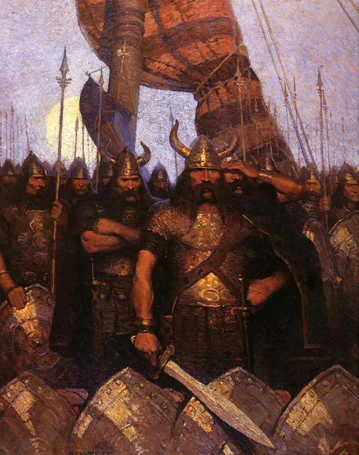 The Northmen by N.C. Wyeth