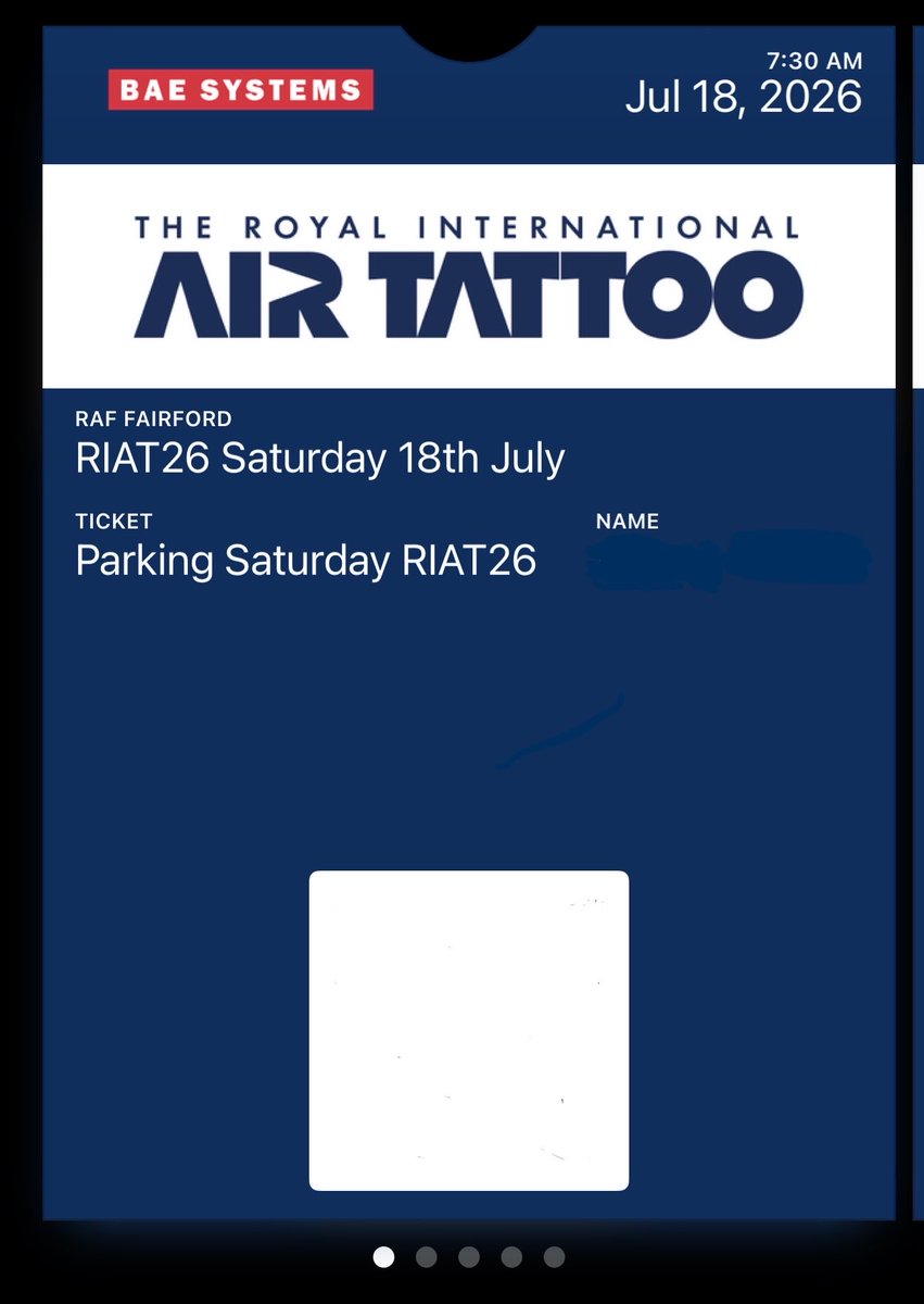 rob_aviator's tweet photo. Tickets for #RIAT26 sorted 🙌✈️

Already counting down to the noise, the displays and taking way too many photos.

Who else is going this year?

#RIAT #RoyalInternationalAirTattoo #Airshow #Aviation #PlaneSpotting #Fairford #AviationPhotography #UKEvents https://t.co/jWC9IHj397