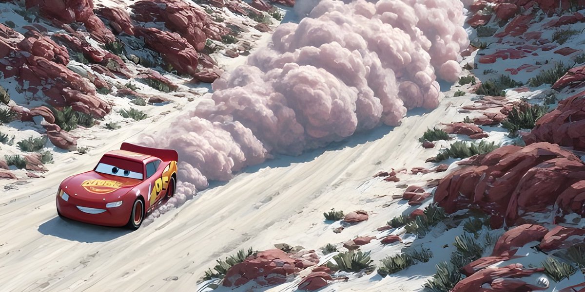 aestheticsguyy's tweet photo. Tap to see Lightning McQueen