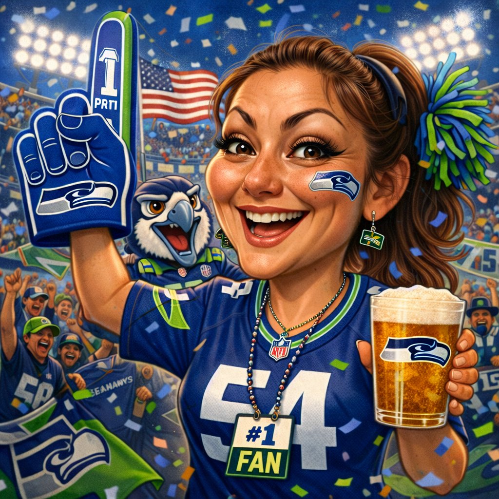 ChristinaM9602's tweet photo. Go Hawks!! #SuperBowlLX https://t.co/gON7Xq2ECP