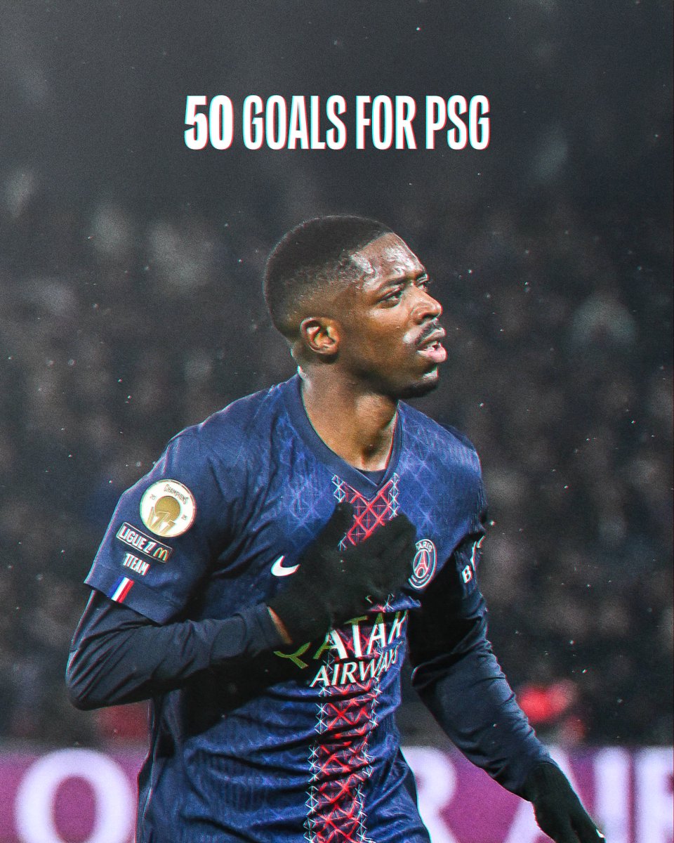 50 PSG GOALS FOR DEMBÉLÉ ⚽️