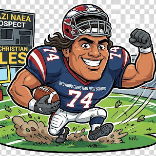 KamakaziNaea's tweet photo. Went on Chat GPT and asked it to create a cartoon character of me based on everything it knows about me.  We did the same thing on Gemini, twice.  Chat GPT was cool, but I don't know who Gemini pulled up both times lmao.

2029 Varsity DL/OL from the Bay Area California, 6’0” 271lbs Honor Roll Student  

https://t.co/VwVagmLRq6

#2029recruit #DLine #Dtackle #Nose #OLine #Center #Guard #DL #OL #OLDL #KamakaziNaea #highlights #ClassOf2029 #Lineman #recruit #9thGrader #prospect #starter #playerstowatch #D1Dreams #passrush #dlinedrills #footwork #linemen #trenches #fridaynightlights #Recruiting #CollegeRecruiting #NCAA #FootballRecruiting #RecruitReady #StudentAthlete #Uncommitted #workouts #redwoodchristianhighschool #eagles #flyeaglesfly🦅