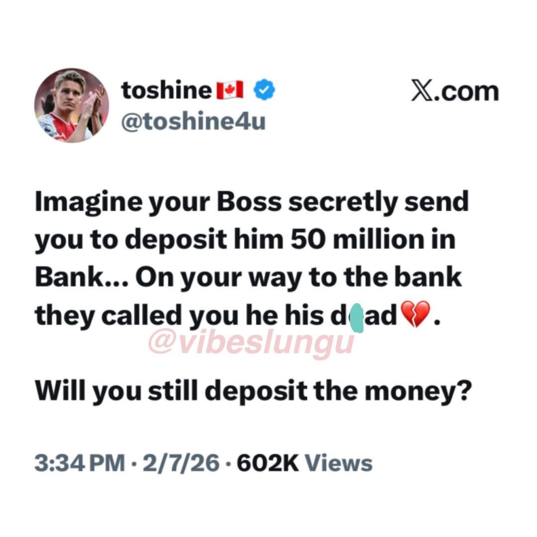 They just told you your boss is dead…
And ₦50m is in your hand 👀
What’s your next move?