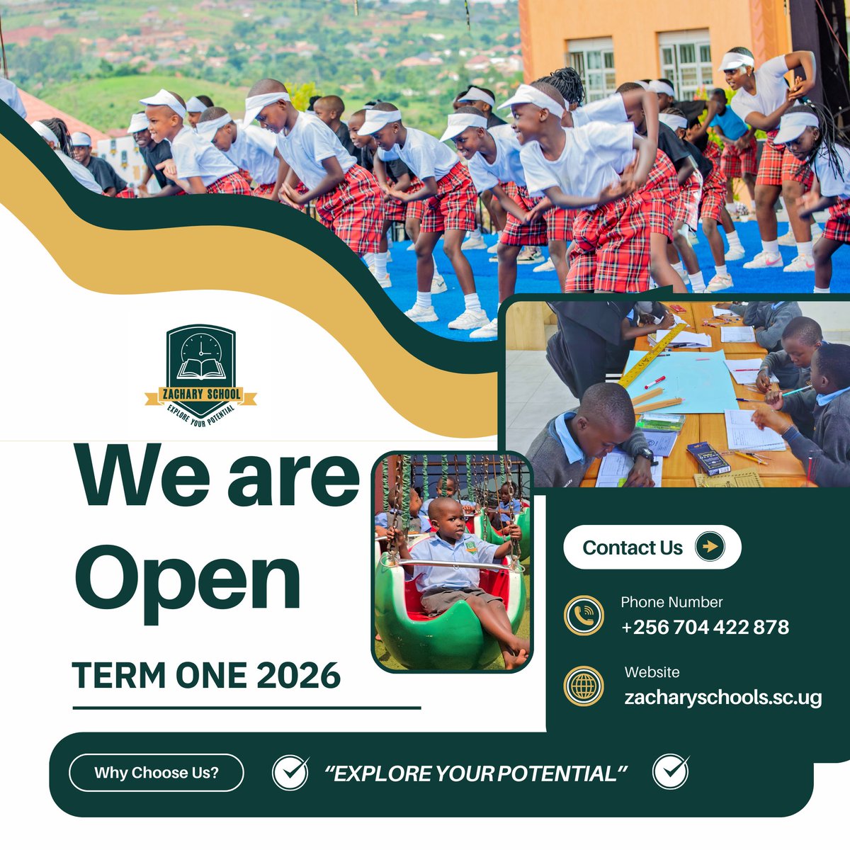 ZACHARYSCHOOL25's tweet photo. We are officially open for term one at Zachary Schools!
Spots are filling fast for our model of excellence in education. Give your child the gift of top-tier education, strong community and endless opportunities.
Enroll today and join the Zachary Pride.
#Zacharyschools https://t.co/UDwPqEImVQ