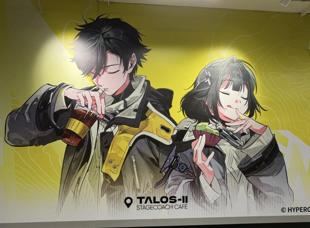 Arte de colaboración entre Arknights Endfield y una Cafetería.

Puede el Endmin verse más chad y la Endmin más adorable? 🥰