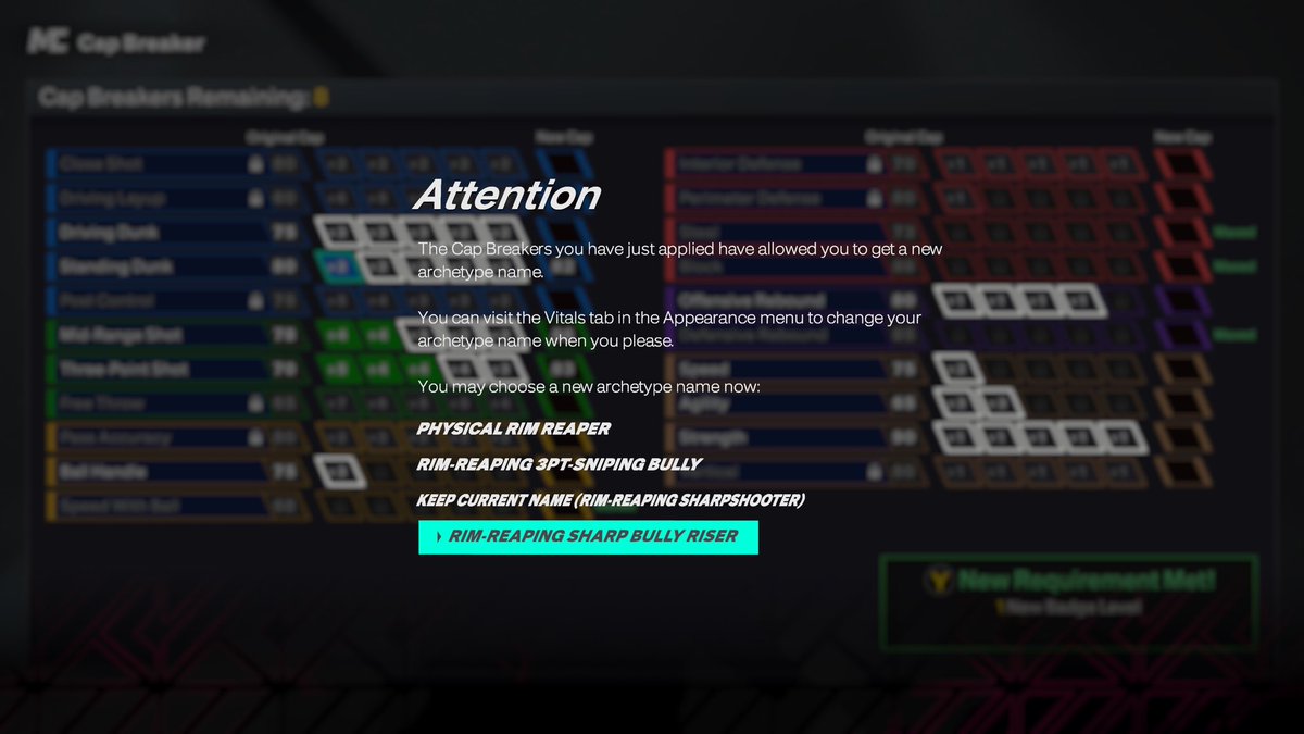 Hittopotamuss's tweet image. @cahmron2k @TWadeGaming Rim-Reaping Sharp Bully Riser🔥 #NBA2k26 #2kbuilds #2k26 #NBA2k