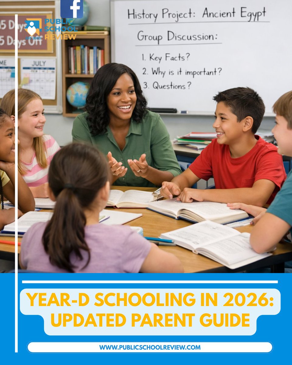Year-round schooling is growing in 2026 📅🏫
About 10% of U.S. public schools now use balanced calendars to reduce learning loss—but family logistics matter too.

Would this model work for your household?
publicschoolreview.com/blog/year-roun…

#YearRoundSchool #PublicEducation #ParentGuide