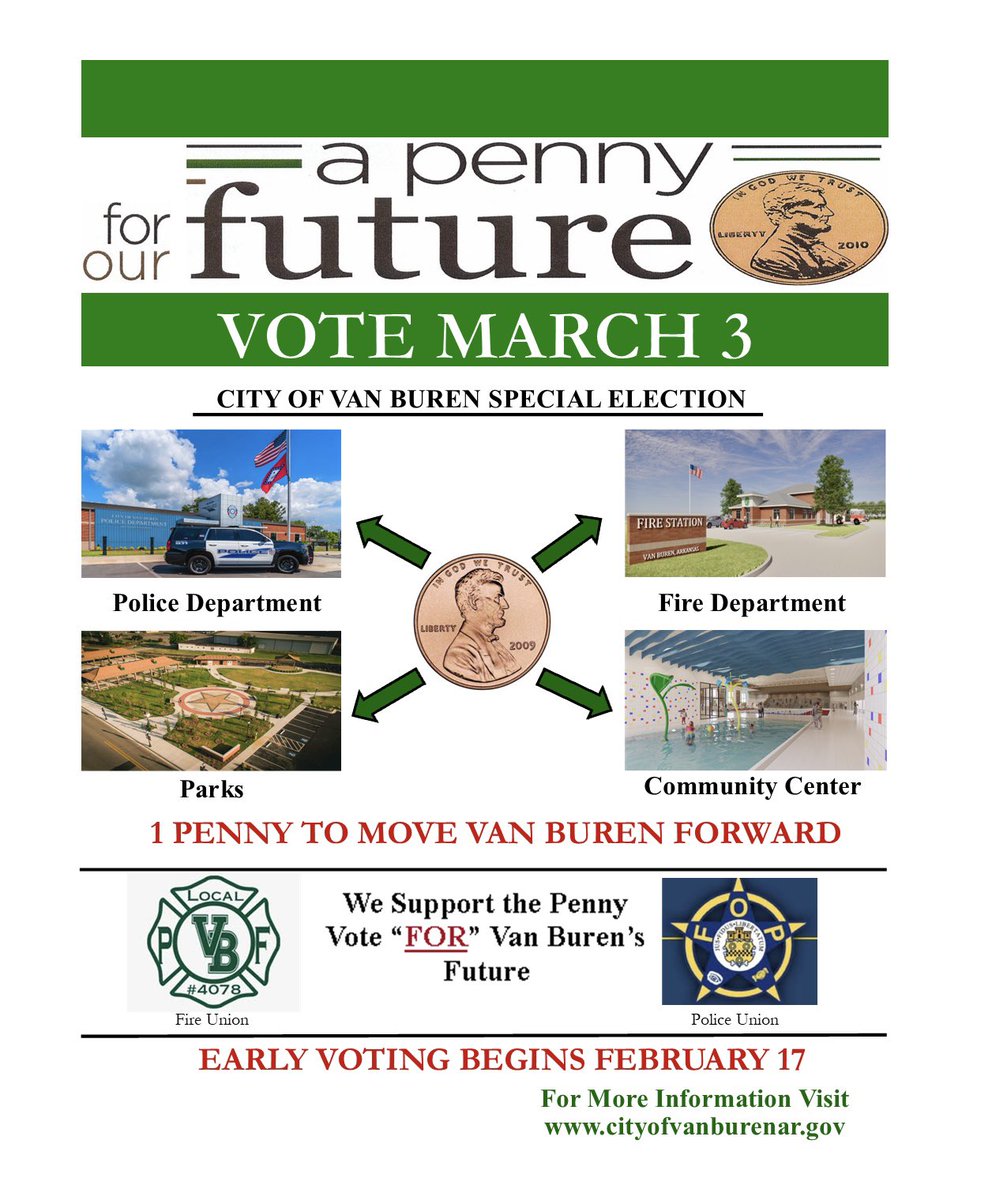 It was a very encouraging week speaking with different community groups &amp; hearing all their excitement for VB’s future. March 3 is a week closer, &amp; the opportunity to support our police, fire, and parks &amp; rec departments is almost here. Early voting starts Tuesday, February 17.