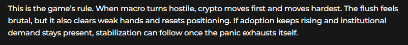 eennCRYPTed's tweet photo. Also, there is something I saw in a post by @CryptoThreadsX (check the image below) that made me realize that volatility flushes the fearful ones first, then the conviced holds and urvives &amp; the next cycle quietly begins

You can read the Blog post here: https://t.co/Eza8eq24sN https://t.co/HsiEYoUqSs