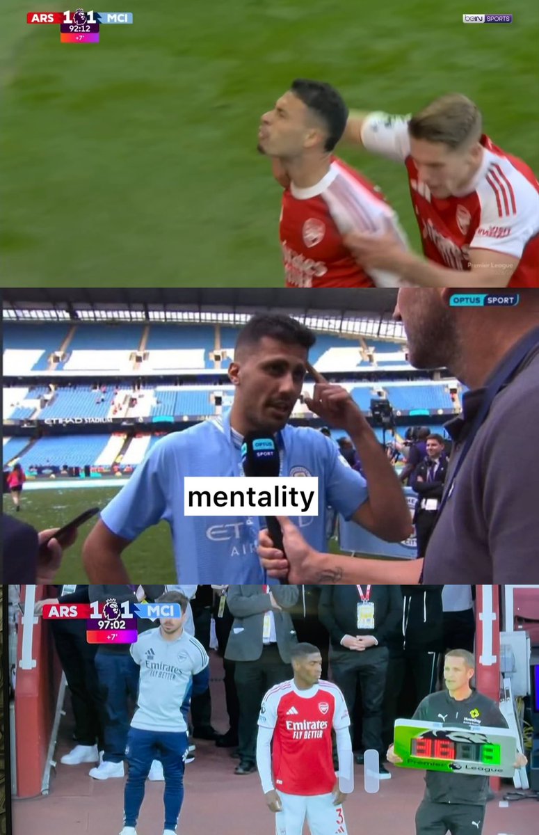 DyBruyne's tweet photo. بيرناردو سيلفا
سجل هدف في توقيت قاتل في اصعب ملعب في العالم

عبالك راح  احتفل كونها نقطة ثمينة ؟
لا والله كان اول لاعب يذهب للشباك لالتقاط الكرة من اجل تسجيل هدف ثاني 
———-
اعرف لكم نادي تعادل معنا على ارضه بدال لا يروح يسنتر الكوره ويبحث عن الفوز  راح احتفل مع الجمهور 

ياليت جت كذا وبس لا مدربهم راح يبدل وياخر الوقت
