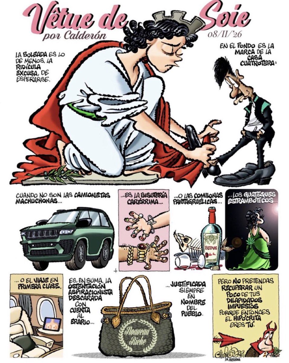 Esto es morena: vulgaridad, dinero sucio, barbarie.

Genial, Paco <a href="/CartonCalderon/">PacoCalderónCartones🇲🇽❤️🇺🇦❤️🇮🇱</a>