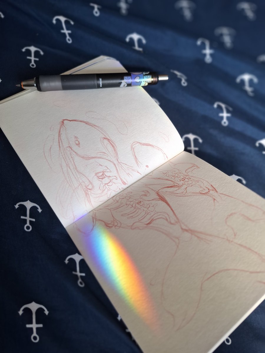 Akulire's tweet photo. Sketch  #sketch #rkgk #sketchbook https://t.co/k9dNZ6olNi