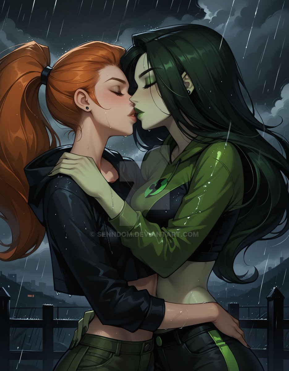 Me and Shego’s after work moment.