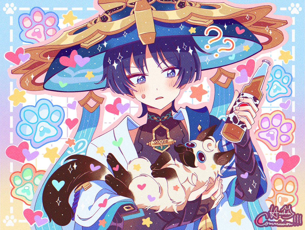 Wanderer~!! 😽🩵🌀
#原神 #wanderer