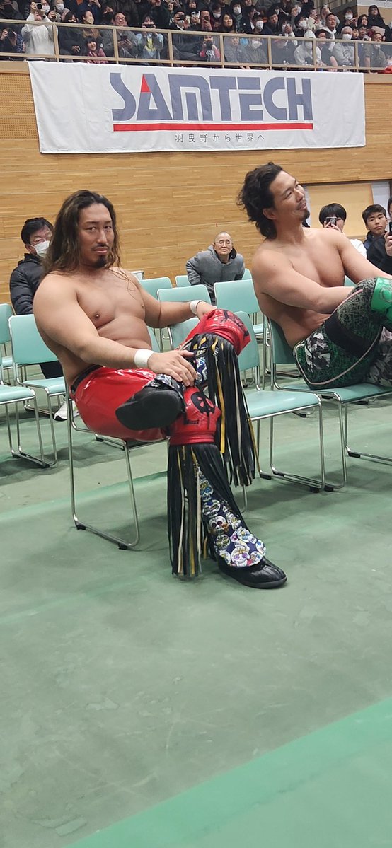 junayeahoh's tweet image. 2026.02.07
大阪タケダハムはびきのコロセアム

久しぶりの陽太さま♥️
近く座り、ジェイクと観戦してた😊
気付いたら、この場所だけで60枚
写真を撮ってた😅
陽太様のファンサはヤバイ🤣

#辻陽太  #新日本プロレス