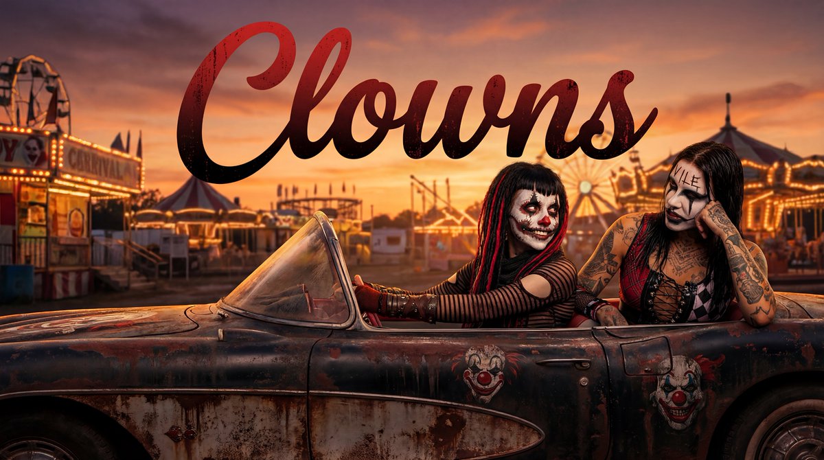 If you love clowns, this show is for ya! <a href="/WickedJQuinn/">𝐉𝐐.</a>