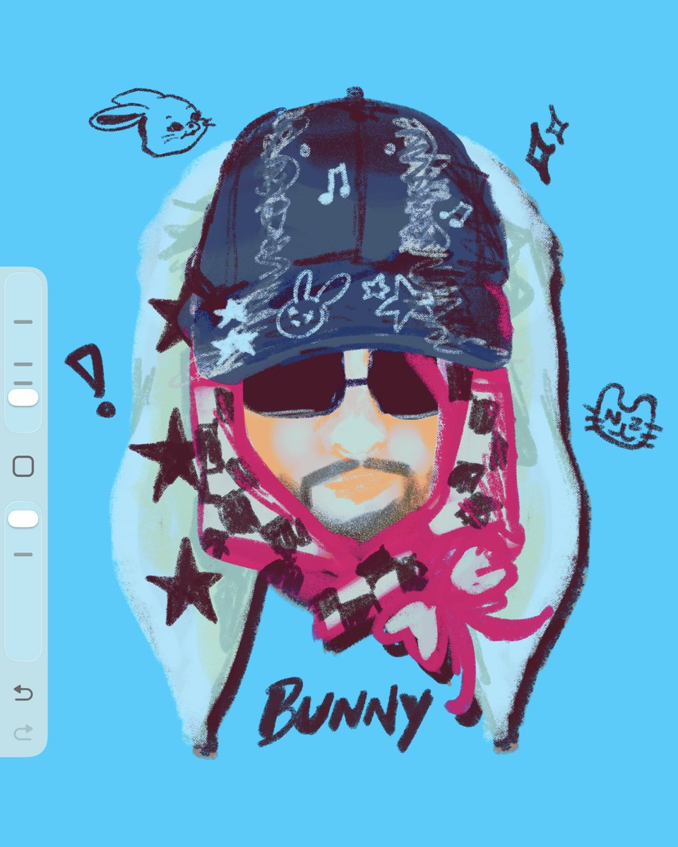 the concept of bad bunny siendo bunny