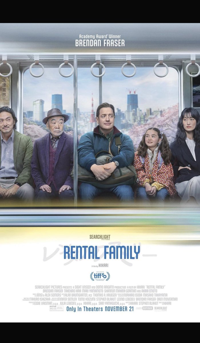 BMuz_Reviews's tweet photo. I saw #RentalFamily in theaters!

“It’s sad, beautiful, and ultimately life-affirming. Rental Family is easily one of the most emotionally resonant films I’ve seen recently and one I can’t recommend enough.”

Read my full review here: https://t.co/lqBfVoJDMb https://t.co/fXEOvE9IIK