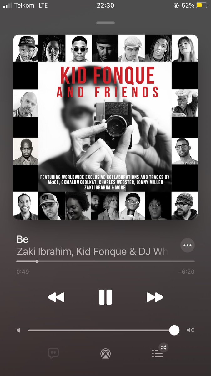 You skipped 2013 if you don’t know this track. 

Kid Fonque - Be (feat. Zaki Ibrahim and DJ Whisky)