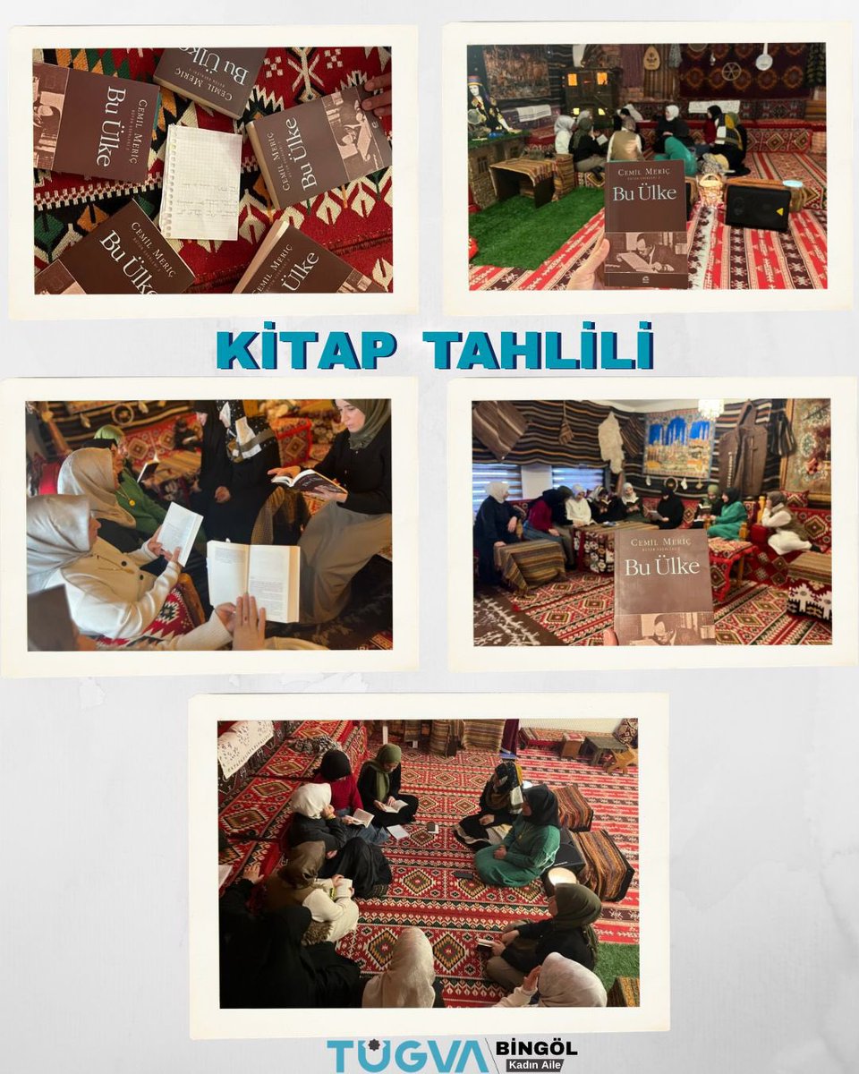 Cemil Meriç’in Bu Ülke eseri üzerine gerçekleştirdiğimiz kitap tahlilinde fikirlerimizi paylaştık, ufkumuzu genişlettik. 📚