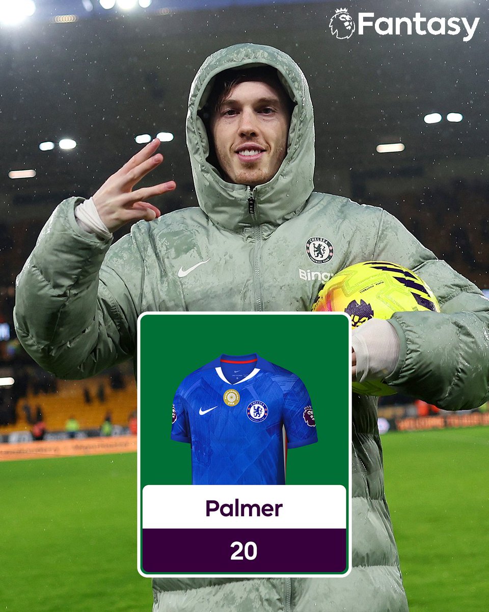 Cole Palmer owners, you won 🫡

The highest-scoring player in Gameweek 25 🥶

#FPL