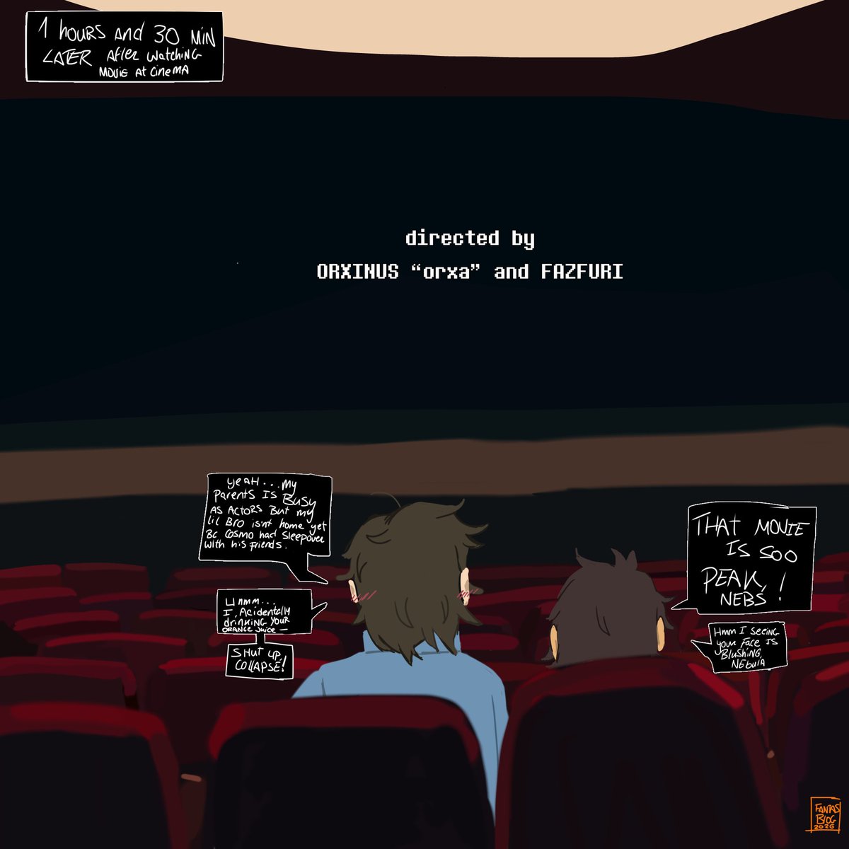 fanta_blog's tweet photo. Nebuleen actor au comic  
“Cinema”
Also bonus art chibis 
#colleenshifter #nebulaau #nebuleen #meteornebuleen #gravityfallsau https://t.co/8qdCcFRz4b