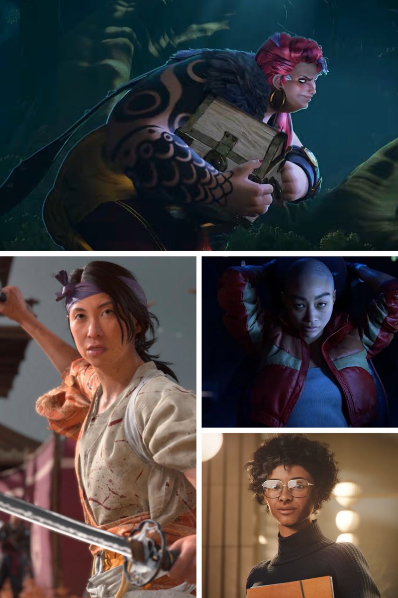 Wokenessisevil's tweet photo. Western game devs are purposely uglifying female characters and you can't convince me otherwise. https://t.co/8Lk7ThLxaf