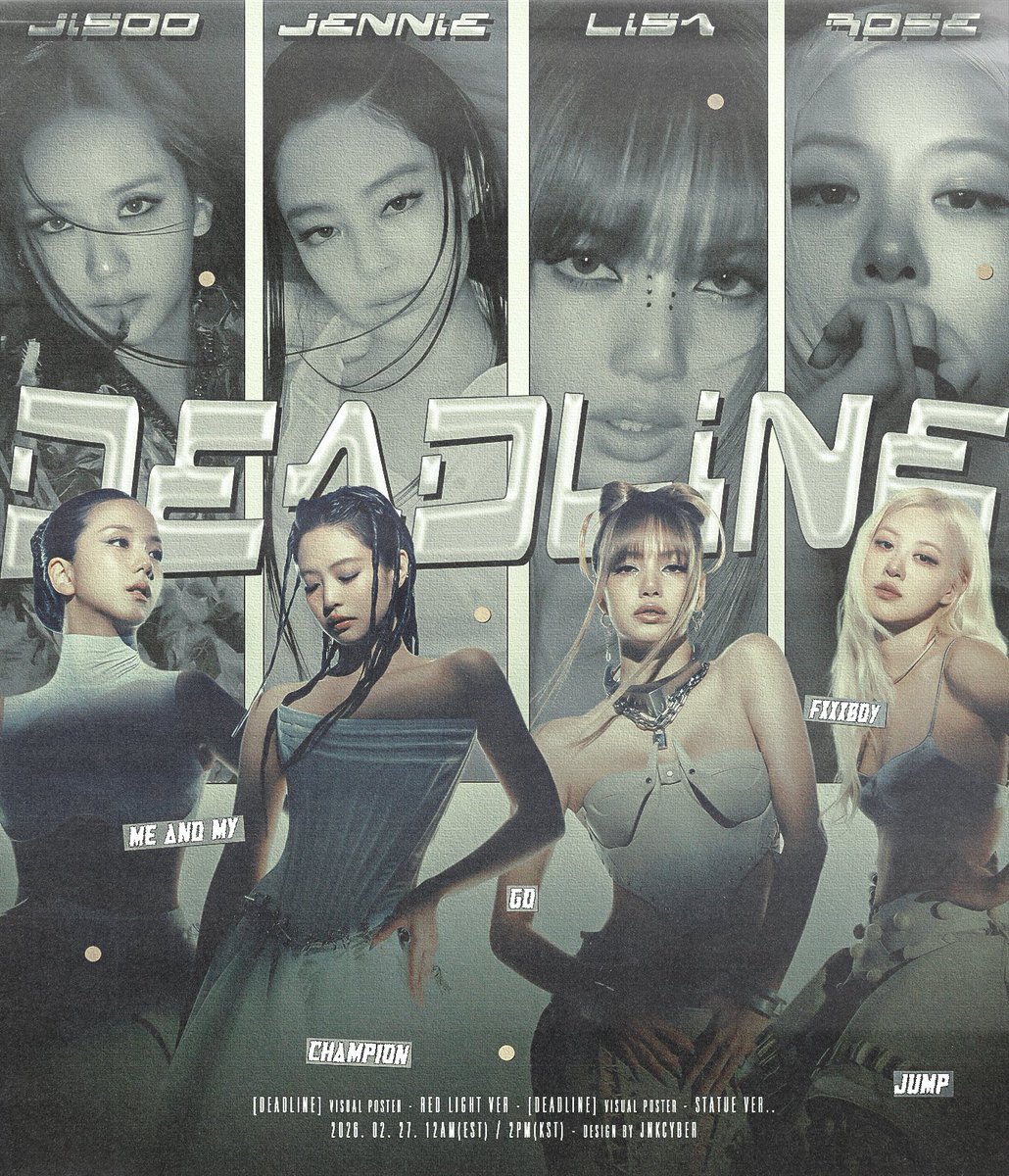 jnkcyber's tweet image. ─ [DEADLINE] BLACKPINK POSTER ★