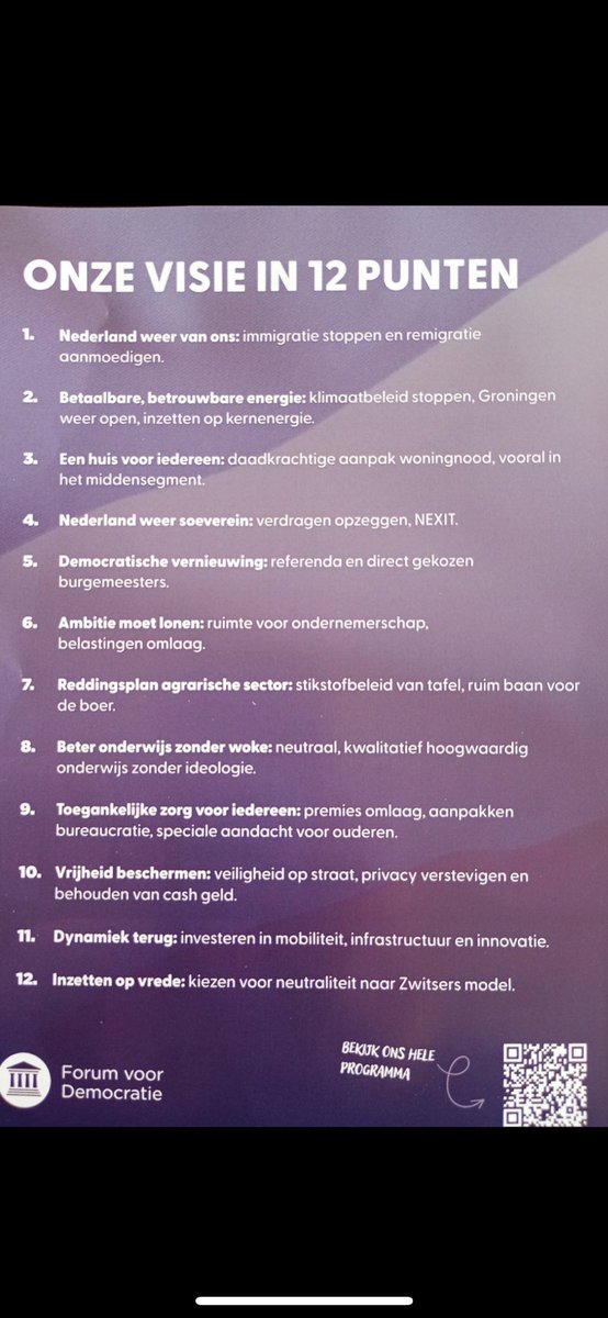 <a href="/KAFKA_Dev/">K.A.F.K.A (Official)</a> Natuurlijk steun ik Lidewij de Vos. Jetten etc krijgen nooit kritische vragen. Zolang FvD wordt achtergesteld, hoort de partij extra steun te krijgen. FvD heeft goede plannen. Stem FvD, PVV of BBB, tegen zorg/WW-afbraakpartijen d66-CDA-VVD-GL/PvdA. 👇