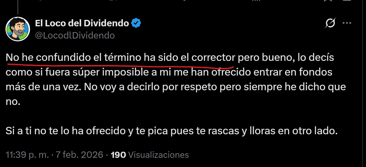 #bolsa os acordais cuando el chivi mierdas en 2019 no sabia q era el DGI y en 2020  decia q hacia 4 años ya se estaba formando?? pues ahora, el corrector es el nuevo "mis deberes se los ha comido el perro"....