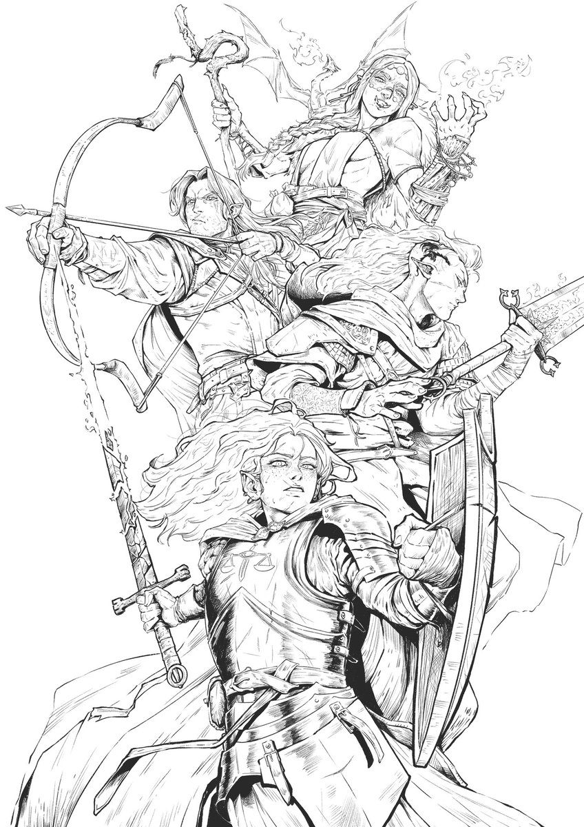 My first time DMing a DnD group ⚔️