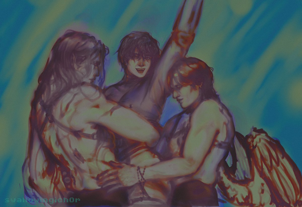 Saturn devoured me 🔞 tweet media