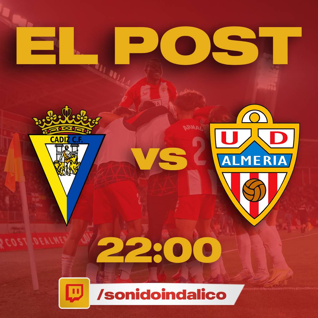 🔴 𝗘𝗡 𝗗𝗜𝗥𝗘𝗖𝗧𝗢: 𝗖𝗔́𝗗𝗜𝗭 𝟭-𝟮 𝗔𝗟𝗠𝗘𝗥𝗜́𝗔 | 𝗘𝗟 𝗣𝗢𝗦𝗧

👤 <a href="/aaron_ms98/">Aarón Martínez Segura</a> 
👾 twitch.tv/sonidoindalico